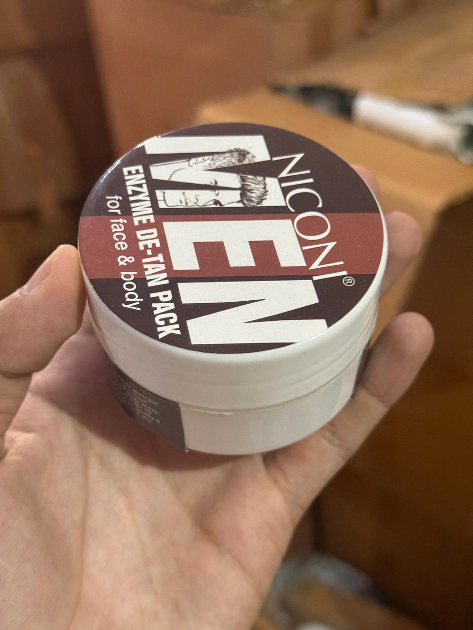 Niconi Men Enzyme De-Tan Cream | Tan Removal